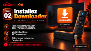 installation atlas 9x et installation downlaoder by aftvnews