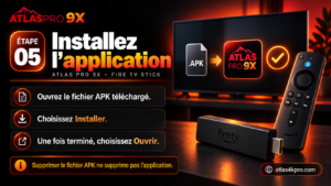 ouvrir atlas 9x apres installation